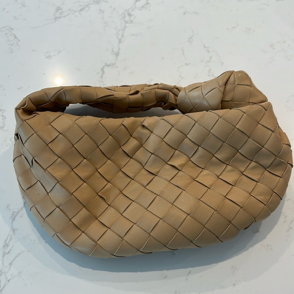 Bottega Veneta Tan Mini Jodie bag